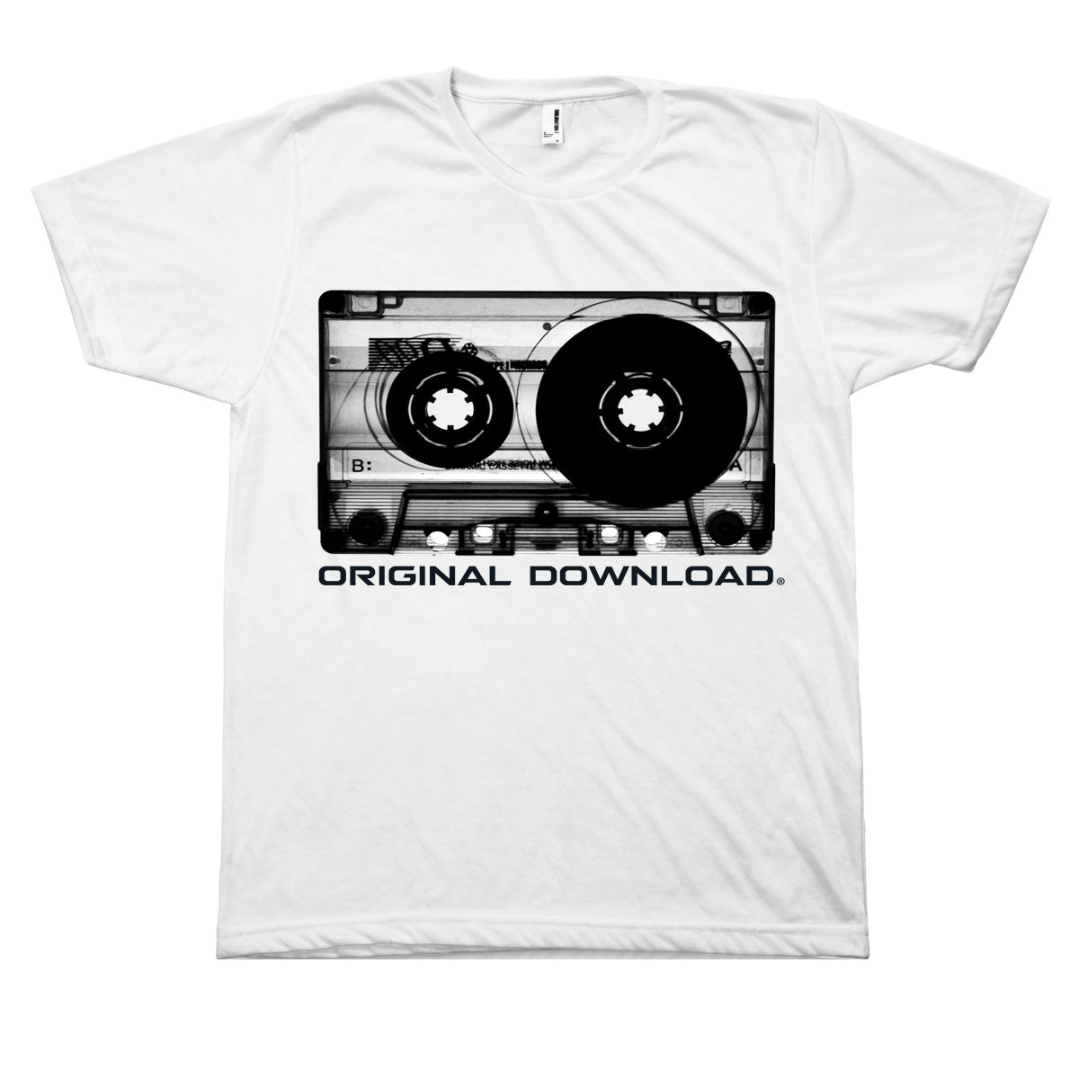 Original Download Cassette Tape T-shirt